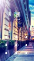 AppLock Theme Romantic Street Screenshot 1
