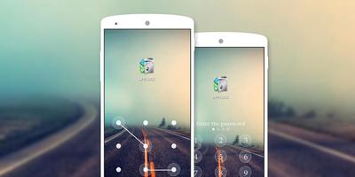 AppLock Theme Road capture d'écran 3