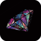AppLock Theme Colorful Diamonds Zeichen
