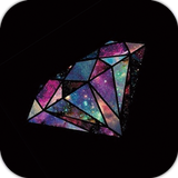 AppLock Theme Colorful Diamonds Zeichen