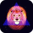 AppLock Theme Colorful Lion APK