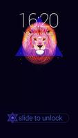AppLock Theme Colorful Lion Screenshot 2