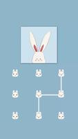 AppLock Theme Cute Rabbit Plakat