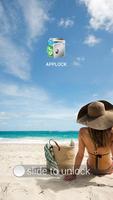 AppLock Theme Beach اسکرین شاٹ 2