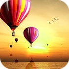 AppLock Theme Fire Balloon-icoon