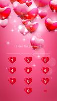 AppLock Theme Sweet Love स्क्रीनशॉट 1