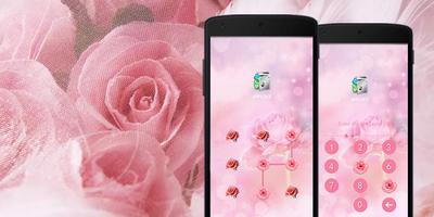 AppLock Theme  Pink Rose 截图 3