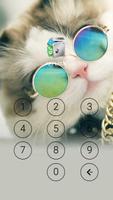 Nettes Katzen-Thema für Applock Screenshot 1
