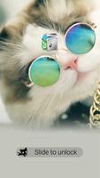 Nettes Katzen-Thema für Applock Screenshot 2