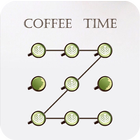 Kaffee Zeit Thema für Applock Zeichen