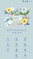 AppLock Theme Fresh Flower screenshot 1