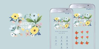 AppLock Theme Fresh Flower screenshot 3