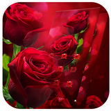 AppLock Theme Red Rose icono