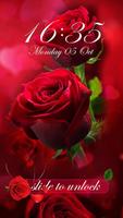 AppLock Theme Red Rose تصوير الشاشة 2