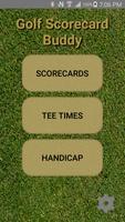 Golf Scorecard Buddy Affiche