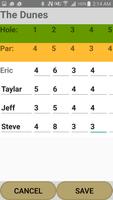 Golf Scorecard Buddy capture d'écran 1
