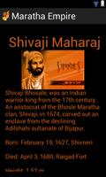 Shivaji & Maratha Empire capture d'écran 1