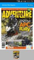Adventure Rider Magazine Affiche