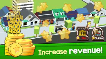City Growing-Time in the City ( Idle game ) تصوير الشاشة 3