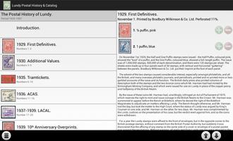 Lundy Postal History & Catalog screenshot 1