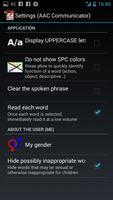 AAC speech communicator screenshot 3