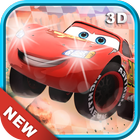 Lightning Speed McQueen Racing 3D icône