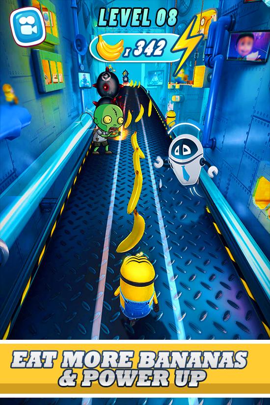 Banana Gru Minion Adventure Rush 3d For Android Apk Download - download dont let the evil minions catch you roblox w