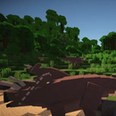 Dinosaurs of the Jurassic period Mod for MCPE APK