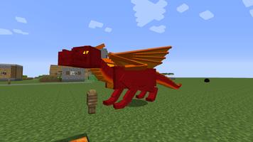 برنامه‌نما Mod Dragon Sky for MCPE عکس از صفحه