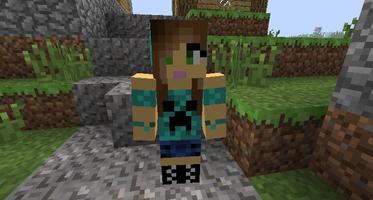 Mod Hot Girl for MCPE تصوير الشاشة 2