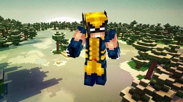 Mod Wolverine for MCPE Affiche