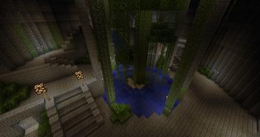 Temple among the jungle Mod for MCPE Affiche