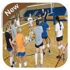 Volleyball training icône