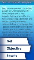 Test for cerebral hemisphere screenshot 1