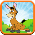 Donkey Fun Game: Kids - FREE! icône