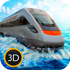 Water Train Driving Simulator icône