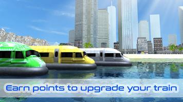 Water Train Driving Simulator capture d'écran 3
