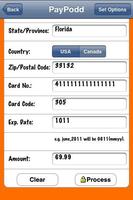 برنامه‌نما PayPodd Credit Card Terminal عکس از صفحه