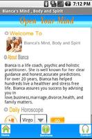 Bianca's Mind Body and Spirit screenshot 1