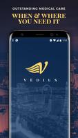 Poster Vēdius: On-Demand Medical Care