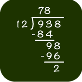 Math: Long Division ไอคอน