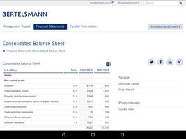 Bertelsmann Annual Report 2016 imagem de tela 3