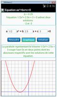 Equation quadratique スクリーンショット 2