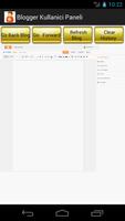 Blogger Kullanıcı Paneli Screenshot 3