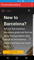 Erasmus Barcelona Affiche