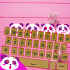 Color Keyboard Panda Cute icon