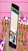 Color Keyboard Panda Cute Plakat