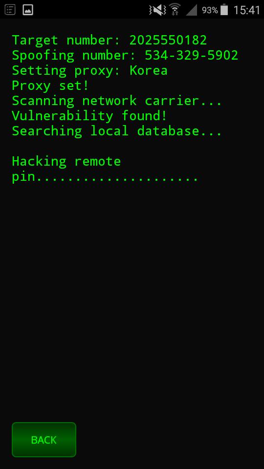 Hacking Screen