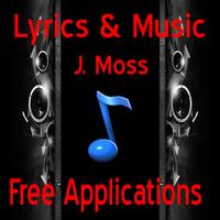 Lyrics Music J. Moss Plakat