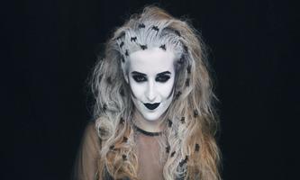 Halloween Makeup Ideas! پوسٹر